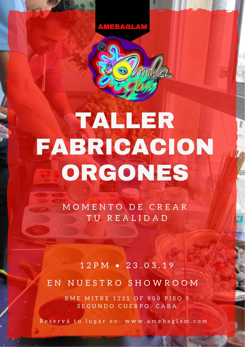 Taller Fabricación de Orgones – Sábado 23 de Marzo – 12pm